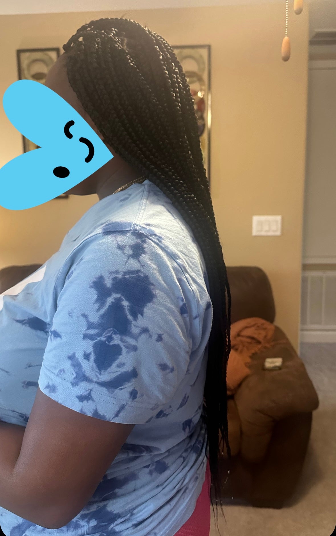 Med box braids/ $160