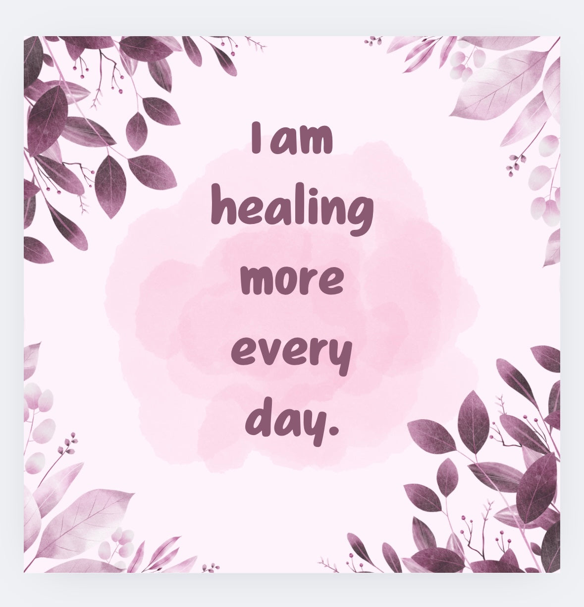 Postpartum Positive Affirmation Cards