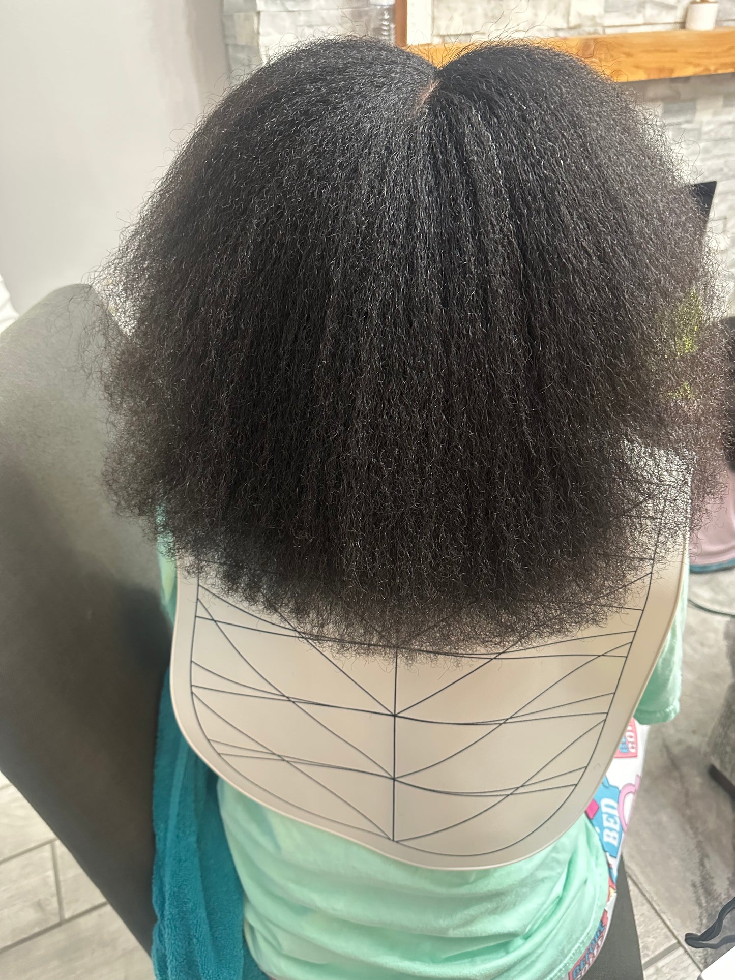Blow dried hair trim/ $15