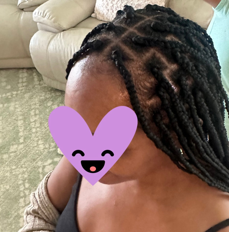 Med box braids/ $160