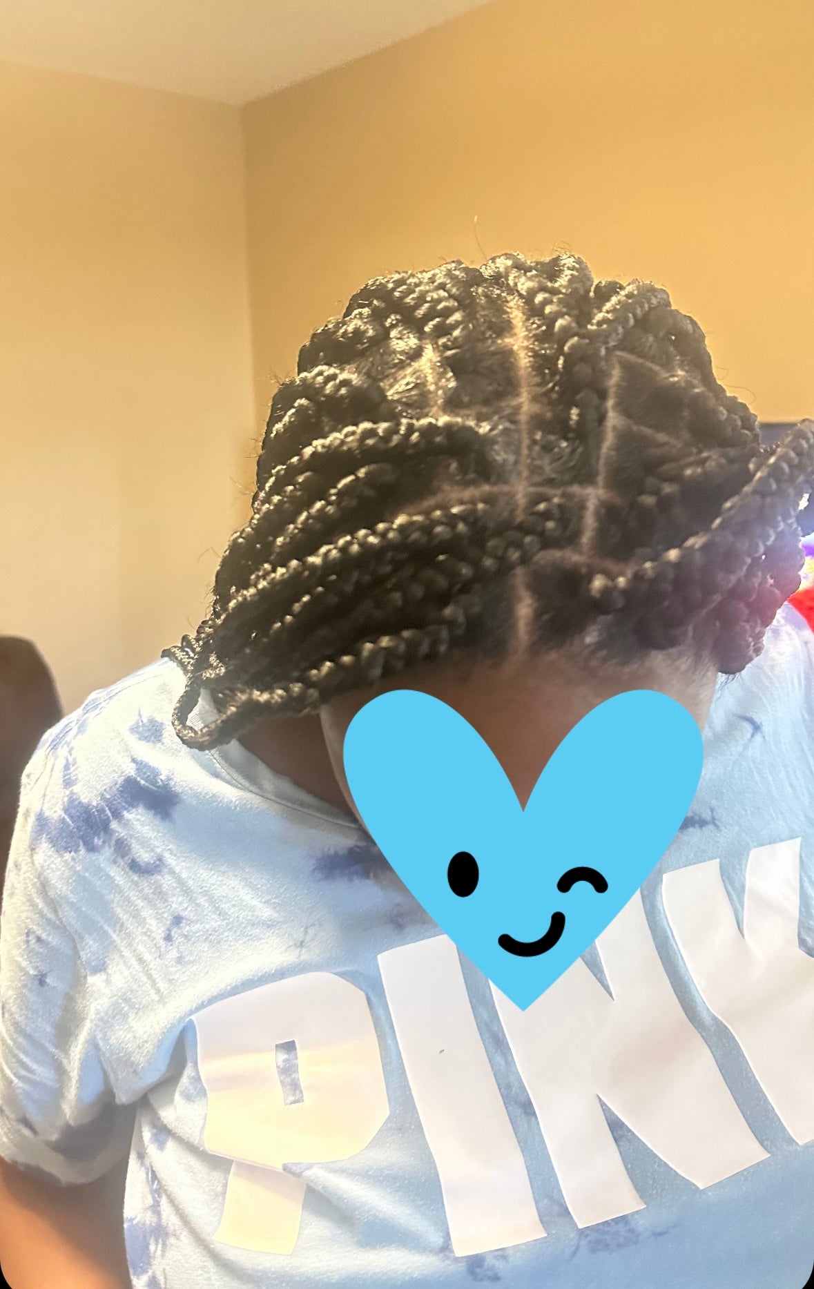 Med box braids/ $100