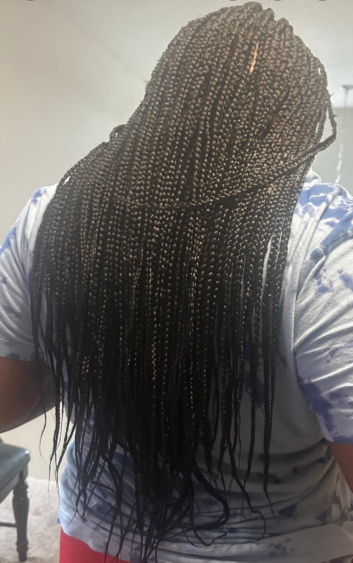 Med box braids/ $100