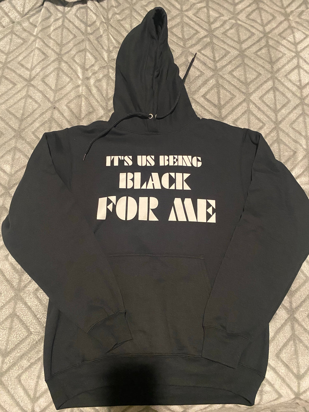 It’s us being black for me hoodie - The Drafts